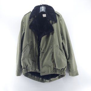 AR SRPLS Cotton Parka faux  Fur Trim large